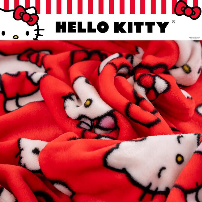 Sanrio Characters Sanrio Hello Kitty Always Red Cozy Throw Blanket  Saudi Arabia |  WN0146732
