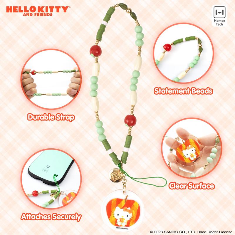 Sanrio Characters Sanrio Hello Kitty Apple Beaded Charm Mobile Phone Wrist Straps  Saudi Arabia |  YB9381620