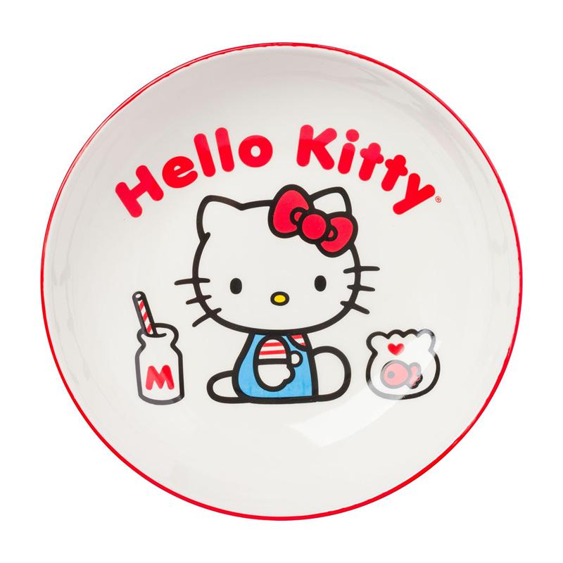 Sanrio Characters Sanrio Hello Kitty Ceramic Dinner Bowl (Classic Milk Bottle) Bowl  Saudi Arabia |  SK8165749