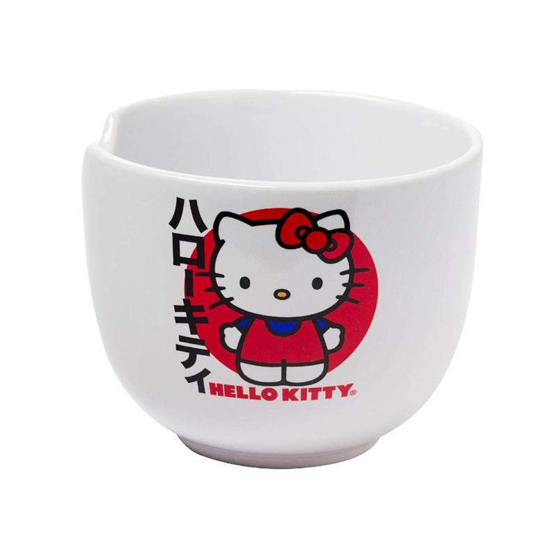 Sanrio Characters Sanrio Hello Kitty Ceramic Ramen Bowl and Chopstick Set (Japan Logo) Bowl  Saudi Arabia |  YK8476351