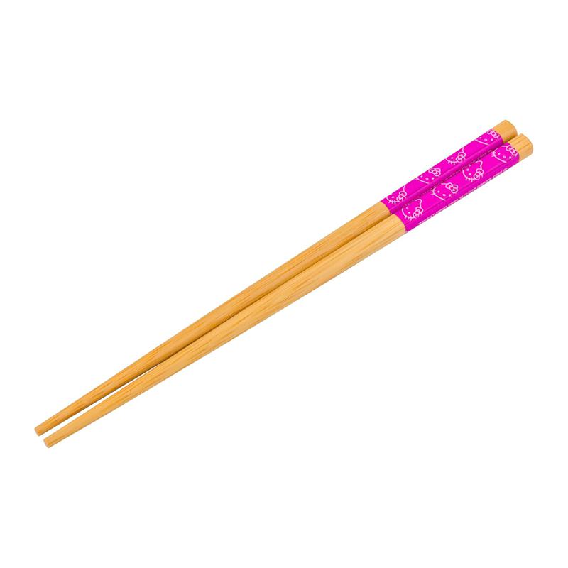 Sanrio Characters Sanrio Hello Kitty Ceramic Ramen Bowl and Chopstick Set (Pink Wave) Bowl  Saudi Arabia |  HI5729361
