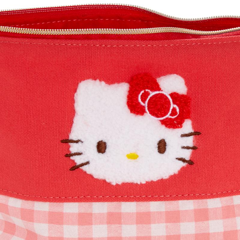 Sanrio Characters Sanrio Hello Kitty Chenille Gingham Zipper Pouch  Saudi Arabia |  QL0471368