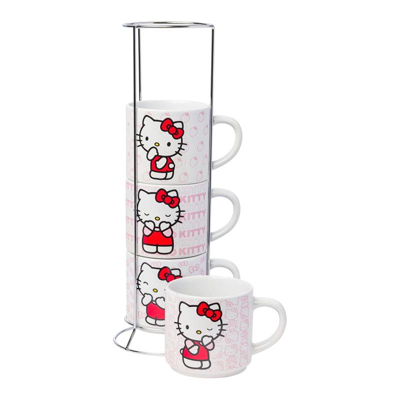 Sanrio Characters Sanrio Hello Kitty Expressions 5-Piece Ceramic Stack Mug  Saudi Arabia |  IP5872943