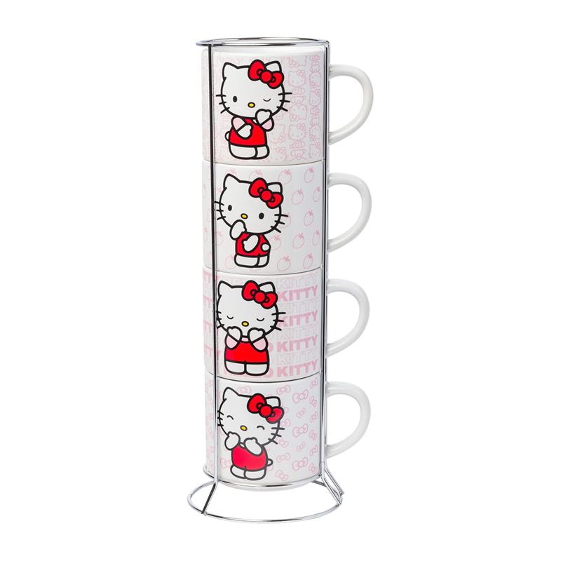 Sanrio Characters Sanrio Hello Kitty Expressions 5-Piece Ceramic Stack Mug  Saudi Arabia |  IP5872943
