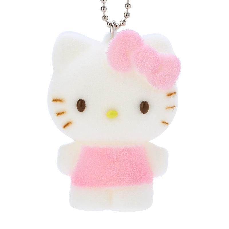 Sanrio Characters Sanrio Hello Kitty Flocked Mascot Keychain  Saudi Arabia |  XP5798034