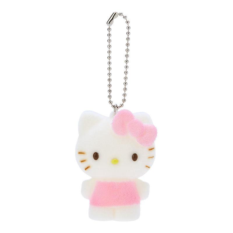 Sanrio Characters Sanrio Hello Kitty Flocked Mascot Keychain  Saudi Arabia |  XP5798034