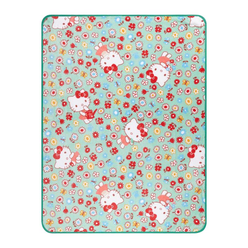 Sanrio Characters Sanrio Hello Kitty Flower Fields Throw Blanket  Saudi Arabia |  PA4083591