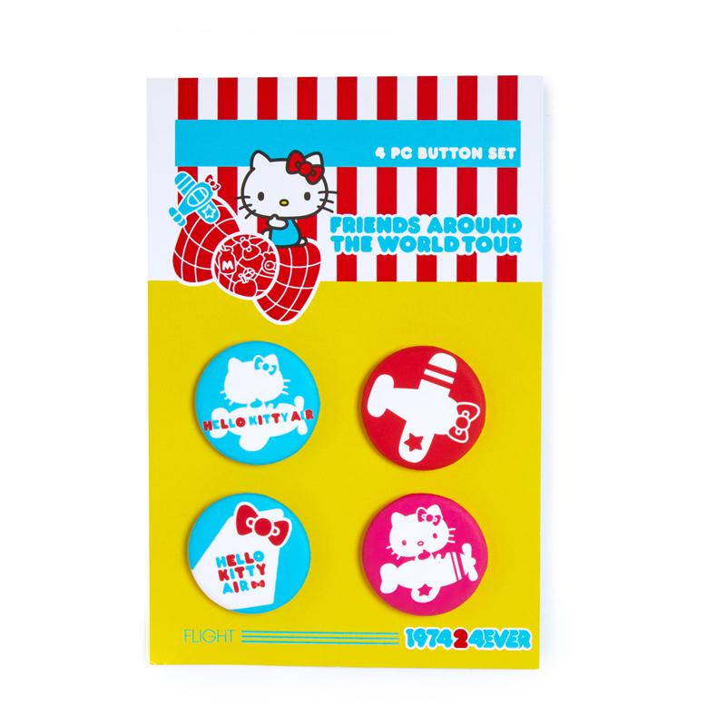 Sanrio Characters Sanrio Hello Kitty Friends Around The World Tour Button Set Button Set  Saudi Arabia |  LW0916547