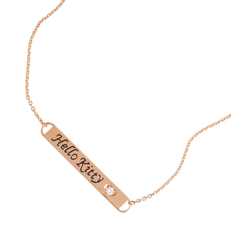 Sanrio Characters Sanrio Hello Kitty Gold Bar Bracelet  Saudi Arabia |  WC3906742