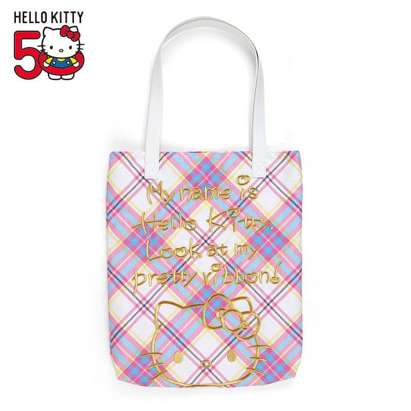Sanrio Characters Sanrio Hello Kitty (Hello Kitty Dress Tartan Series) Tote  Saudi Arabia |  OD5068719
