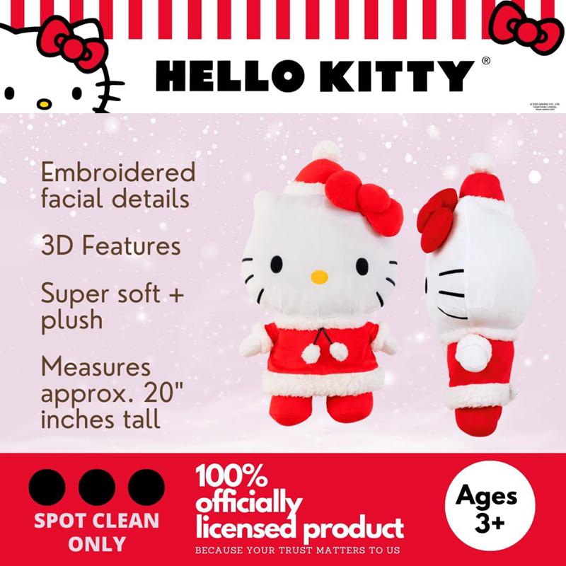 Sanrio Characters Sanrio Hello Kitty Holiday Plush Cuddle Buddy Plushies  Saudi Arabia |  FS7382519