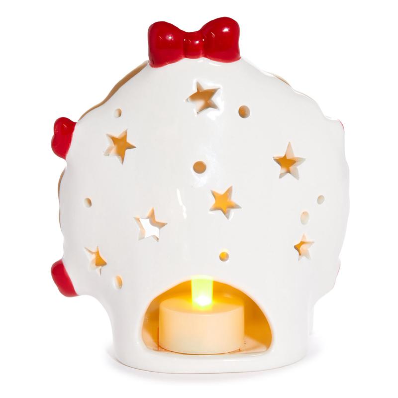 Sanrio Characters Sanrio Hello Kitty Holiday Wreath Ceramic Tealight Holder  Saudi Arabia |  HL7589403