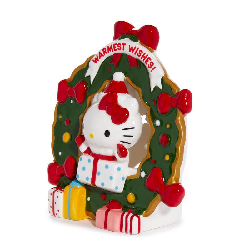 Sanrio Characters Sanrio Hello Kitty Holiday Wreath Ceramic Tealight Holder  Saudi Arabia |  HL7589403
