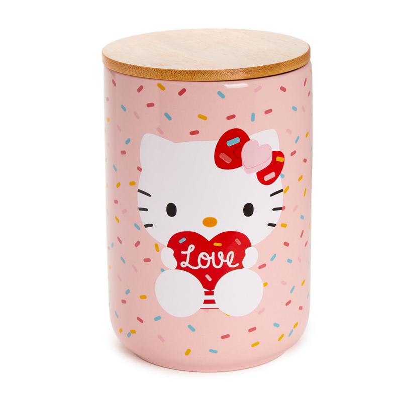 Sanrio Characters Sanrio Hello Kitty Holding Heart Ceramic Cookie Jar  Saudi Arabia |  GY7846012