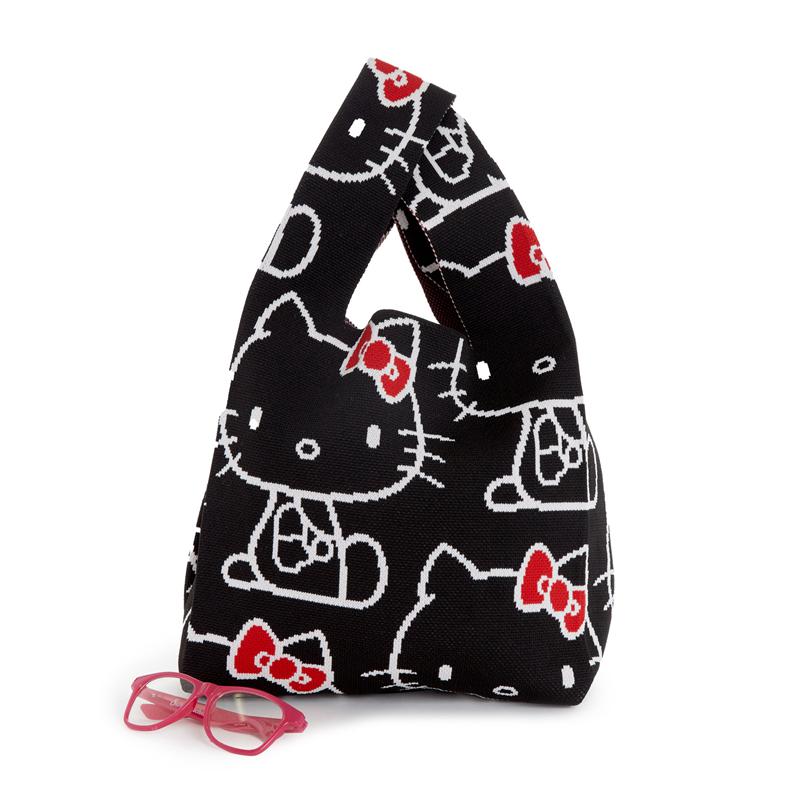 Sanrio Characters Sanrio Hello Kitty Knit (Black) Shopper Bag  Saudi Arabia |  BD4758103