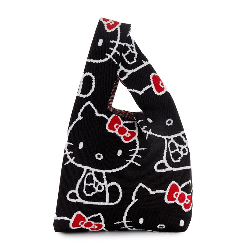 Sanrio Characters Sanrio Hello Kitty Knit (Black) Shopper Bag  Saudi Arabia |  BD4758103