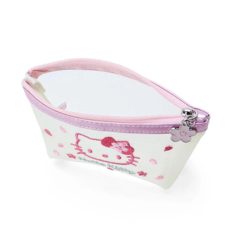 Sanrio Characters Sanrio Hello Kitty Mesh Zipper (Pink Sakura Series) Pouch  Saudi Arabia |  XJ3586709