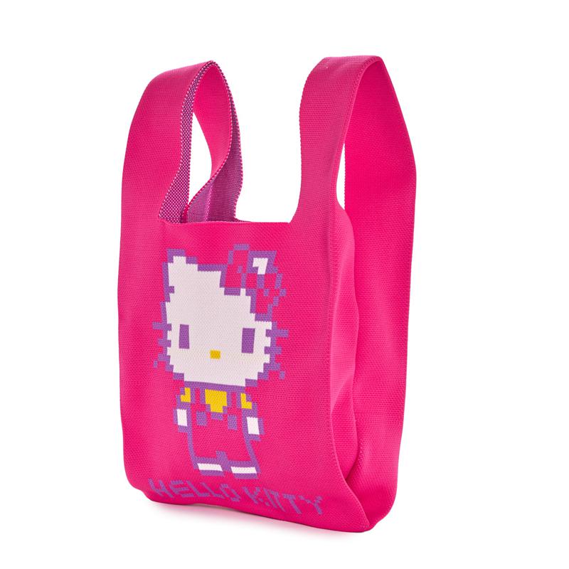 Sanrio Characters Sanrio Hello Kitty Pink Knit (Retro Pixel Series) Shopper Bag  Saudi Arabia |  BW5284019