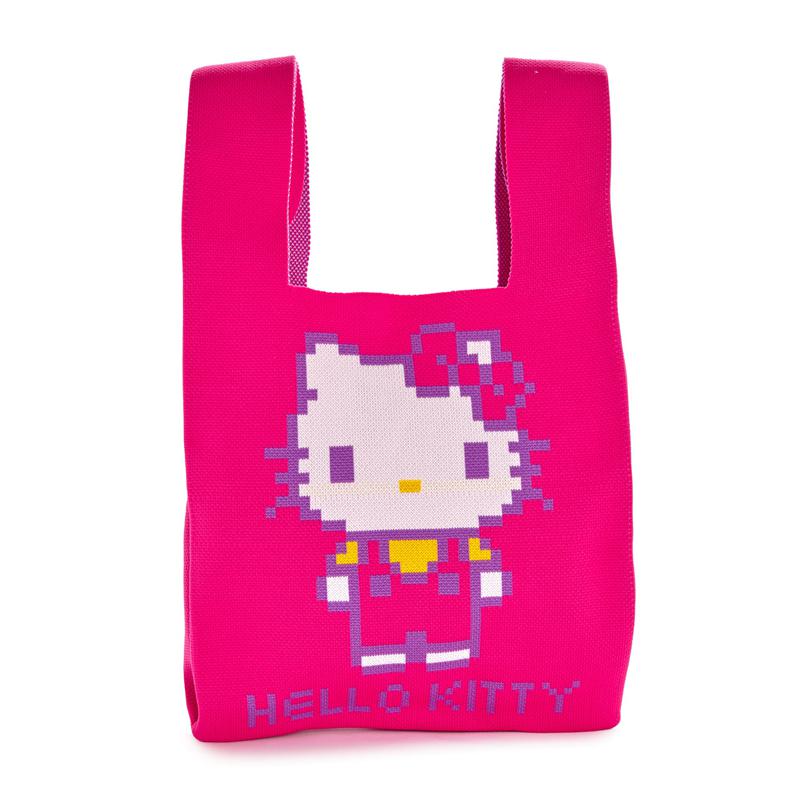 Sanrio Characters Sanrio Hello Kitty Pink Knit (Retro Pixel Series) Shopper Bag  Saudi Arabia |  BW5284019
