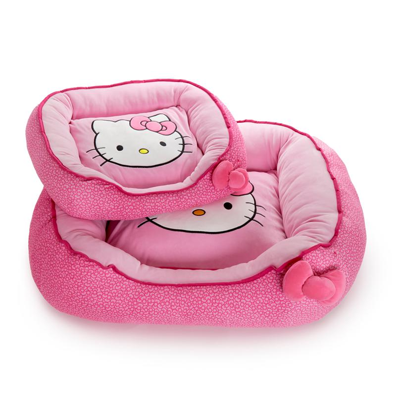 Sanrio Characters Sanrio Hello Kitty Pink Pet Bolster Bed (Small) Pet Bolster Bed  Saudi Arabia |  RF3964812