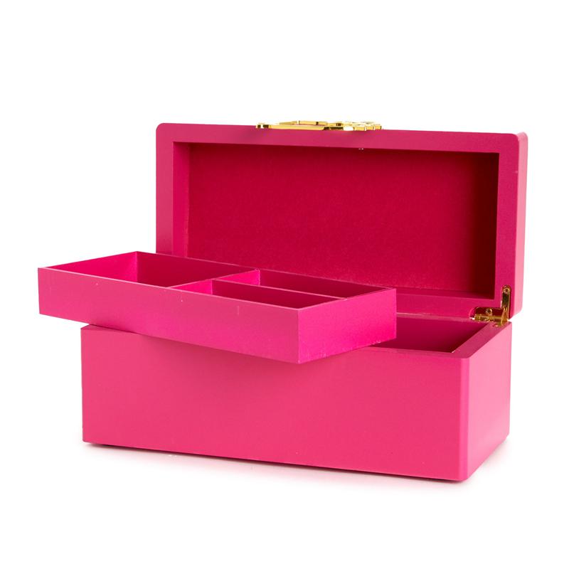 Sanrio Characters Sanrio Hello Kitty Pink Lacquered Jewelry Organizer Box  Saudi Arabia |  UH5407391