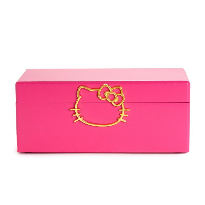 Sanrio Characters Sanrio Hello Kitty Pink Lacquered Jewelry Organizer Box  Saudi Arabia |  UH5407391