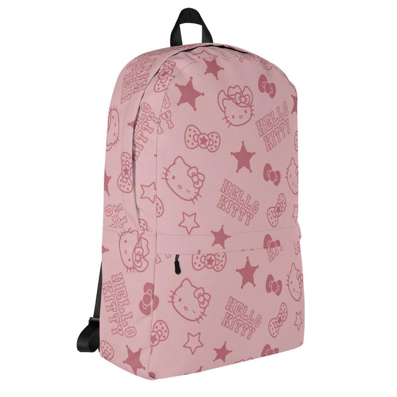 Sanrio Characters Sanrio Hello Kitty Pink Western All-over Print Backpack  Saudi Arabia |  IW3015628