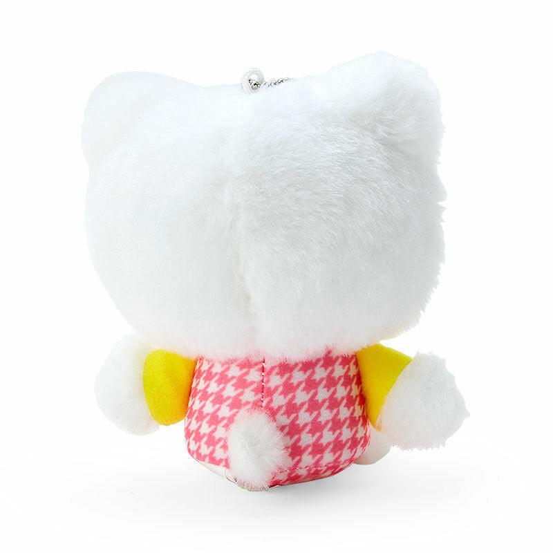 Sanrio Characters Sanrio Hello Kitty Plush Mascot (Floral Houndstooth Series) Keychain  Saudi Arabia |  DC6172583