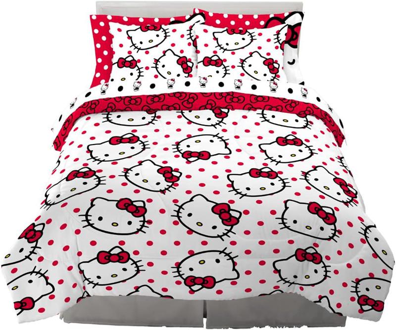 Sanrio Characters Sanrio Hello Kitty Polka Dot Party Bedding Set Bedding Set  Saudi Arabia |  GH3564780