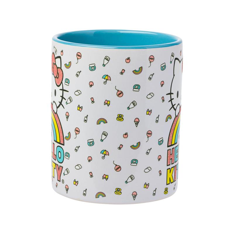 Sanrio Characters Sanrio Hello Kitty Rainbow Glitter Ceramic Mug  Saudi Arabia |  ML4572961