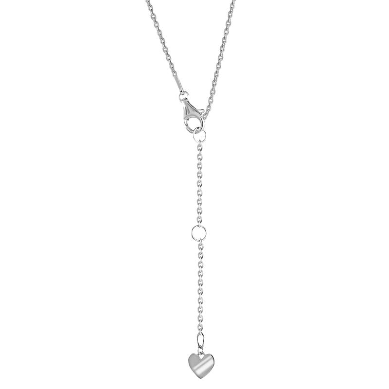 Sanrio Characters Sanrio Hello Kitty Sterling Silver Silhouette Diamond Necklace  Saudi Arabia |  BN8936270