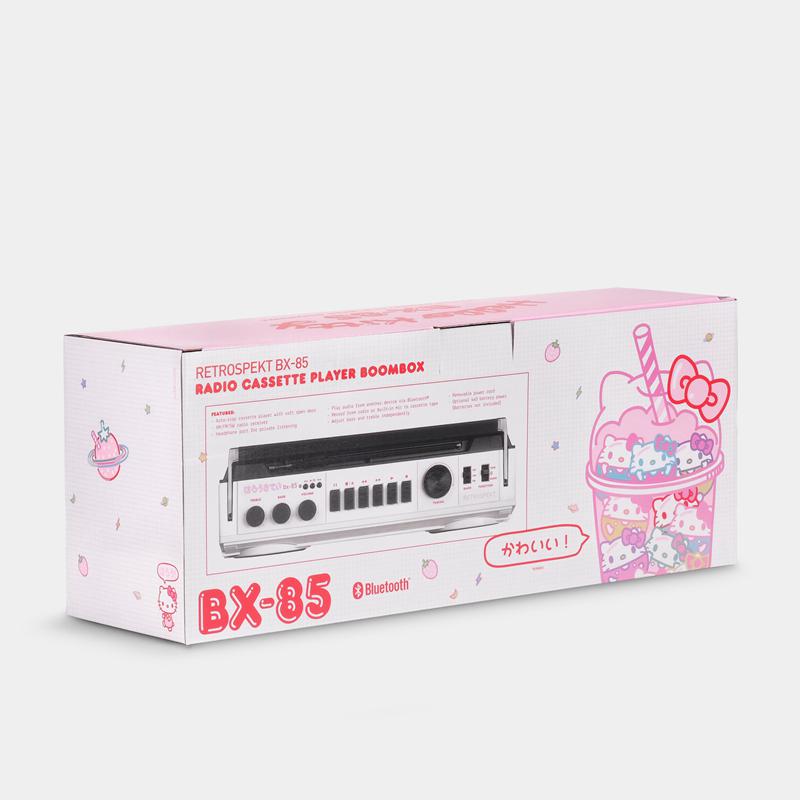 Sanrio Characters Sanrio Hello Kitty Strawberry Kawaii BX-85 Bluetooth Boombox Cassette Player  Saudi Arabia |  GX4978620