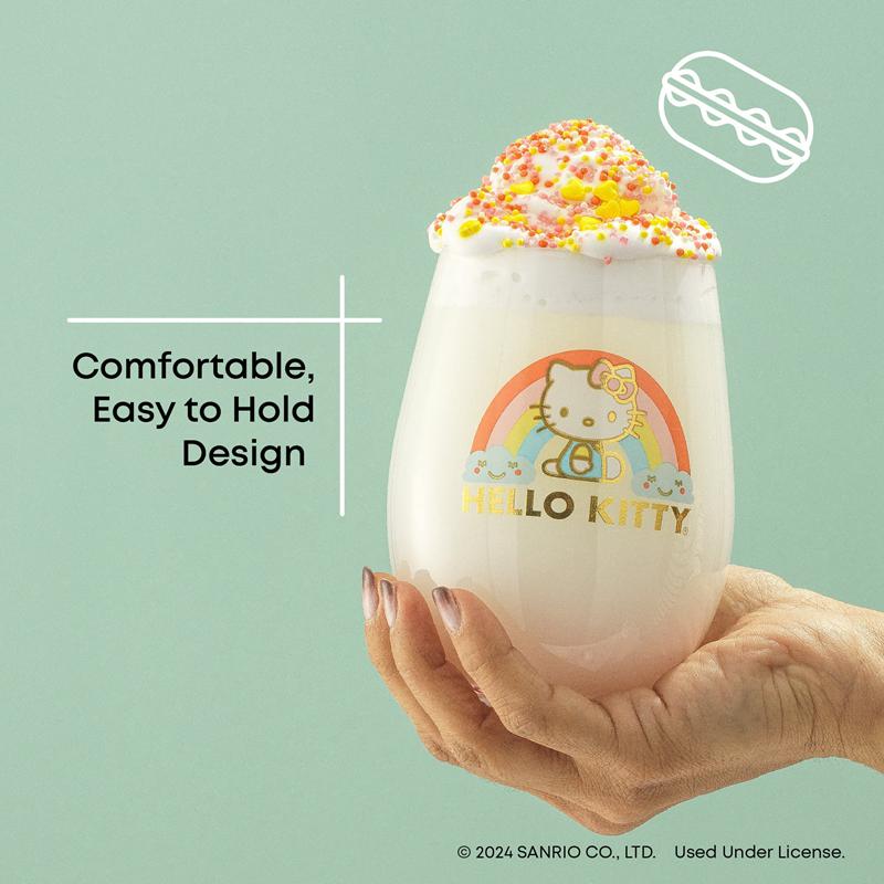 Sanrio Characters Sanrio Hello Kitty Sweet Rainbow Stemless (Set of 4) Glasses  Saudi Arabia |  MB2516834