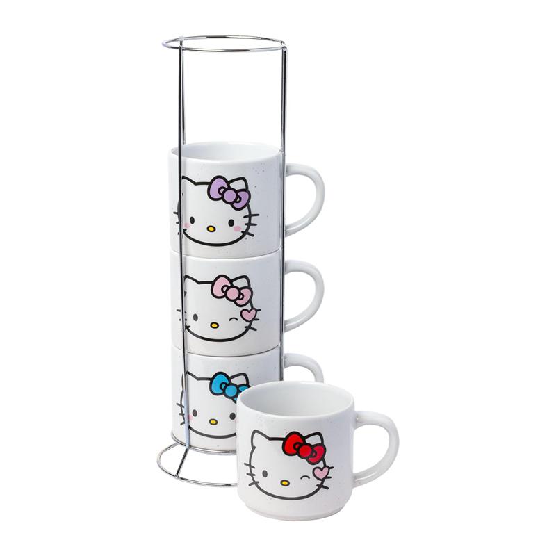 Sanrio Characters Sanrio Hello Kitty Winking Hearts 5-Piece Ceramic Stack Mug  Saudi Arabia |  SF1824759