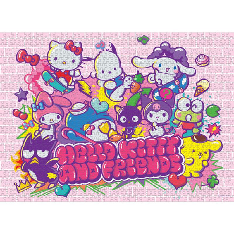 Sanrio Characters Sanrio Hello Kitty and Friends Tokyo Skate 1000-Pc Puzzles  Saudi Arabia |  FN8561374