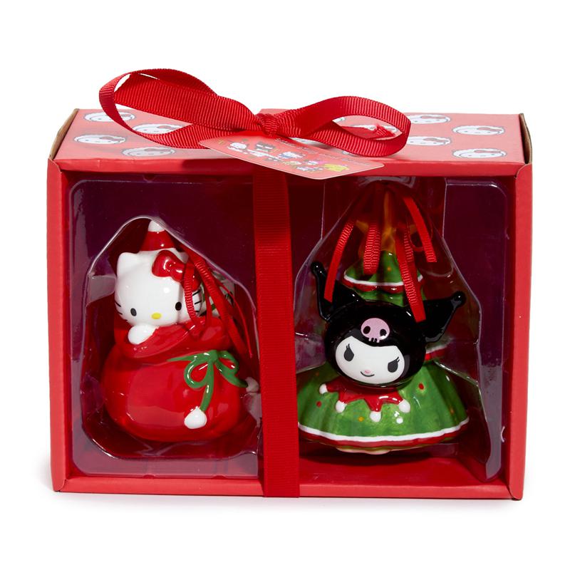 Sanrio Characters Sanrio Hello Kitty and Kuromi 2-pc Holiday Ceramic Set (Red) Ornament  Saudi Arabia |  SP9615840