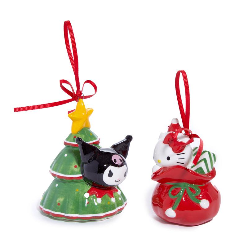 Sanrio Characters Sanrio Hello Kitty and Kuromi 2-pc Holiday Ceramic Set (Red) Ornament  Saudi Arabia |  SP9615840