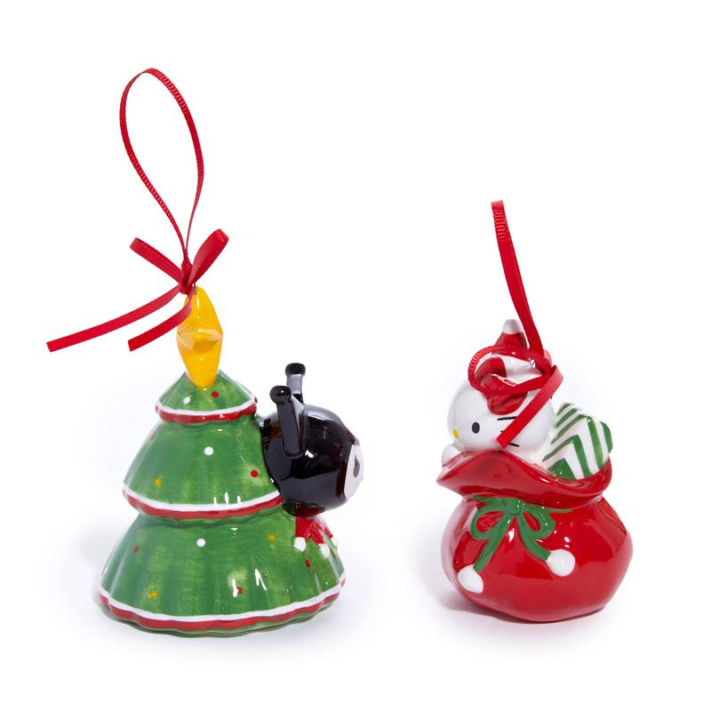 Sanrio Characters Sanrio Hello Kitty and Kuromi 2-pc Holiday Ceramic Set (Red) Ornament  Saudi Arabia |  SP9615840