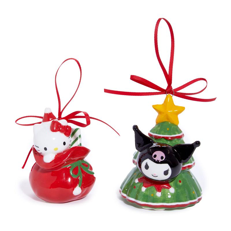 Sanrio Characters Sanrio Hello Kitty and Kuromi 2-pc Holiday Ceramic Set (Red) Ornament  Saudi Arabia |  SP9615840