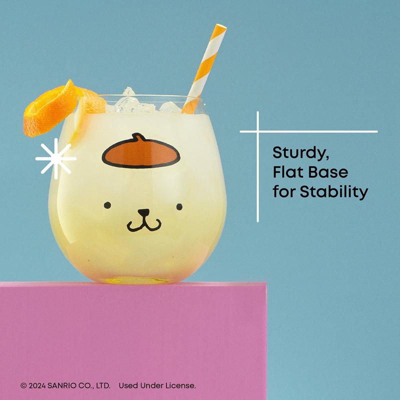 Sanrio Characters Sanrio Hello Kitty and Friends Hello Sippy Stemless (Set of 4) Glasses  Saudi Arabia |  WK7125643