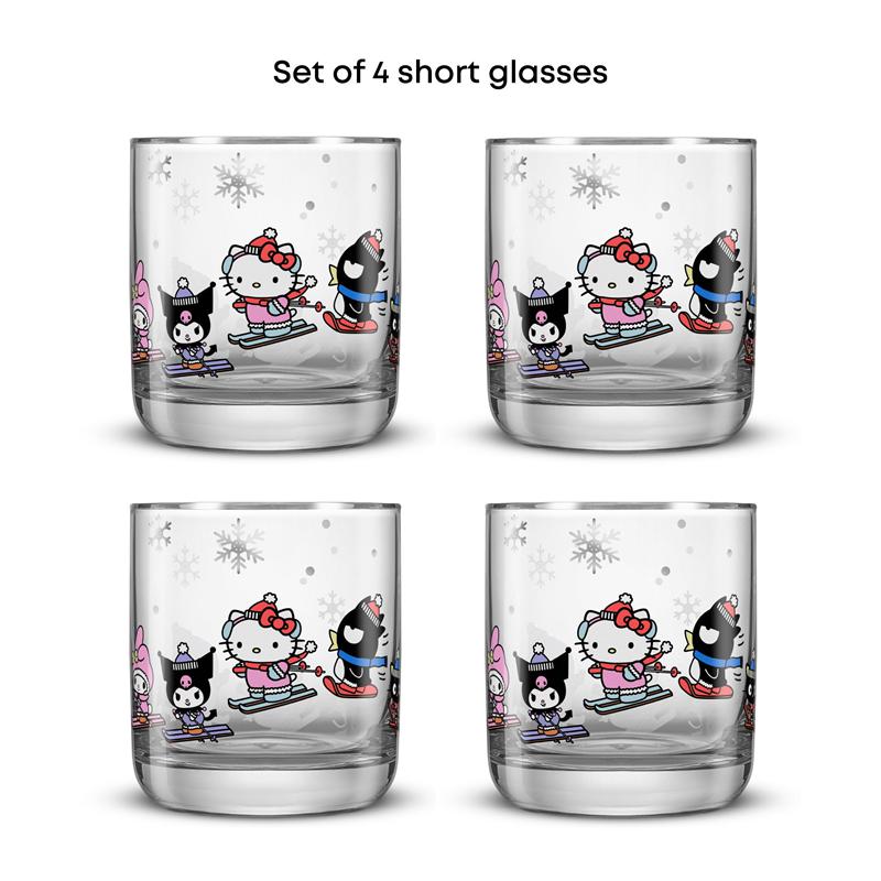 Sanrio Characters Sanrio Hello Kitty and Friends Winter Wonderland Short Glasses  Saudi Arabia |  EO2036847