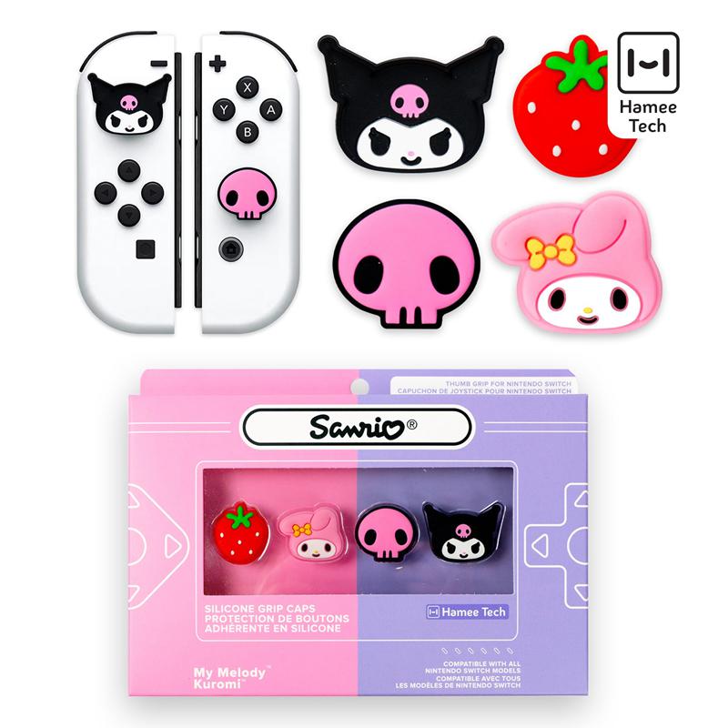 Sanrio Characters Sanrio Hello Kitty and Friends Switch Grips (Kuromi + My Melody) Caps  Saudi Arabia |  OQ0641289