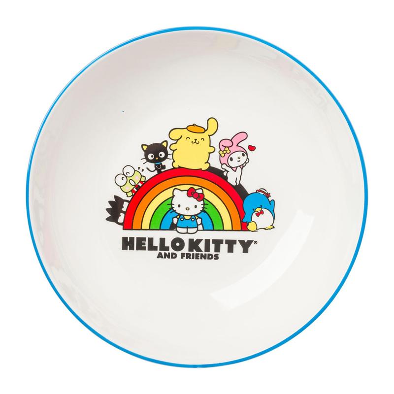 Sanrio Characters Sanrio Hello Kitty and Friends Ceramic Dinner Bowl (Rainbow Parade) Bowl  Saudi Arabia |  NJ9134720