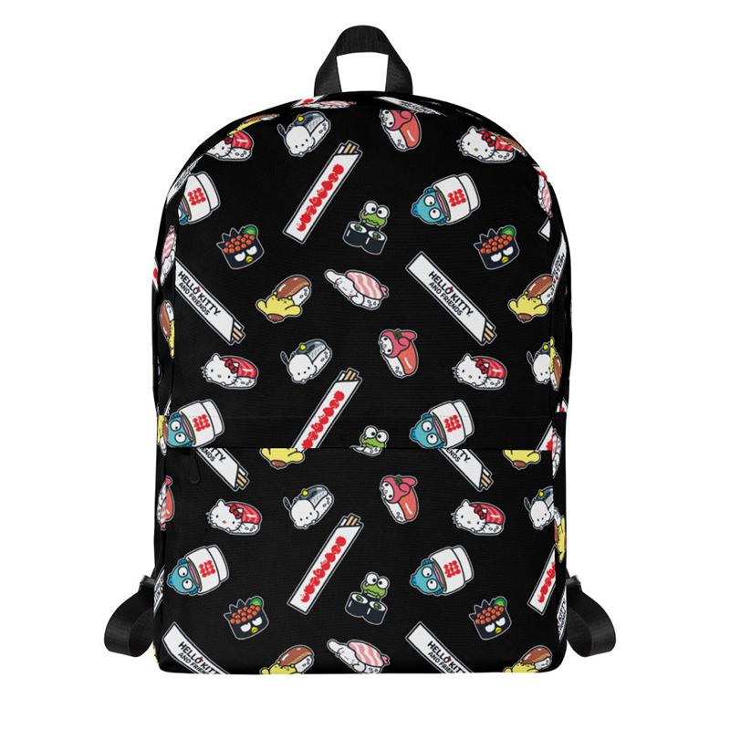 Sanrio Characters Sanrio Hello Kitty and Friends Sushi Time All-over Print Backpack  Saudi Arabia |  QB5063981