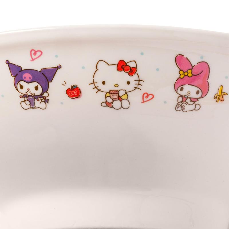 Sanrio Characters Sanrio Hello Kitty and Friends Ceramic Noodle Bowl and Chopstick Set (Lunch Friends) Bowl  Saudi Arabia |  WU9641308