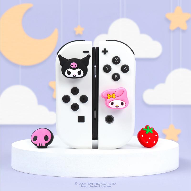 Sanrio Characters Sanrio Hello Kitty and Friends Switch Grips (Kuromi + My Melody) Caps  Saudi Arabia |  VE9271546