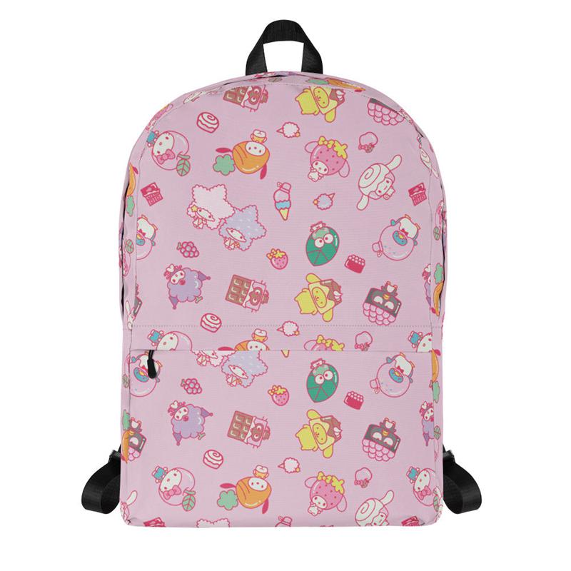 Sanrio Characters Sanrio Hello Kitty and Friends Eats & Treats All-over Print Backpack  Saudi Arabia |  FQ7204831