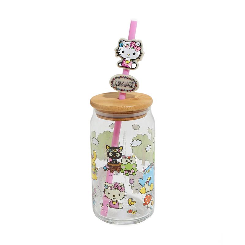 Sanrio Characters Sanrio Hello Kitty and Friends Flower Crowns Bamboo Lidded Tumbler  Saudi Arabia |  ED8034916