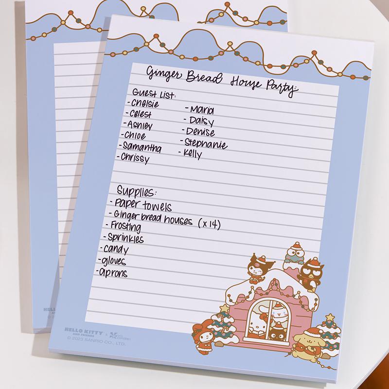 Sanrio Characters Sanrio Hello Kitty and Friends x Erin Condren Holiday Medium 2-Piece Notepad  Saudi Arabia |  GY5463720