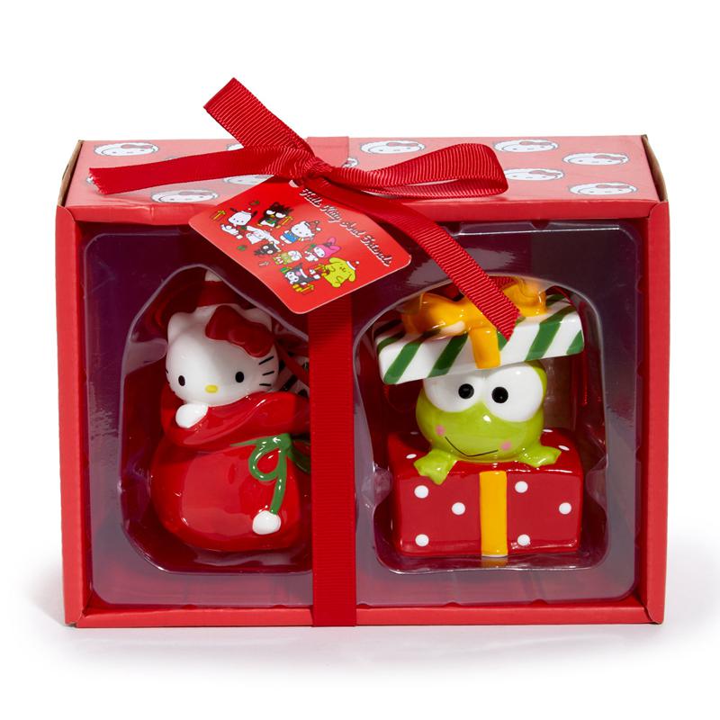 Sanrio Characters Sanrio Hello Kitty and Keroppi 2-pc Holiday Ceramic Set (Red) Ornament  Saudi Arabia |  QD1836457